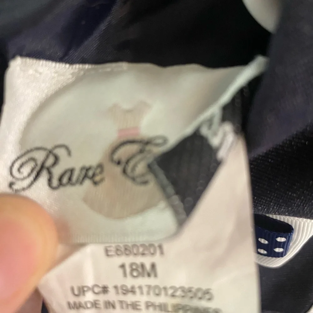 Rare Editions Navy Dress